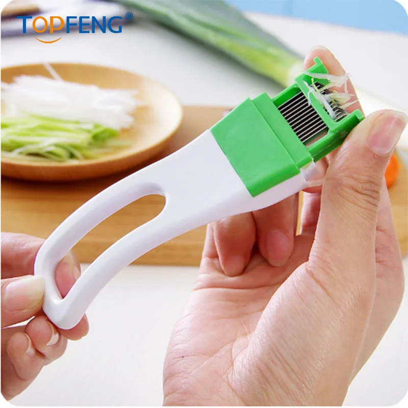 TOPFENG Kitchen Accessories Sharp Kitchenware Vegetable Cutter Slicer