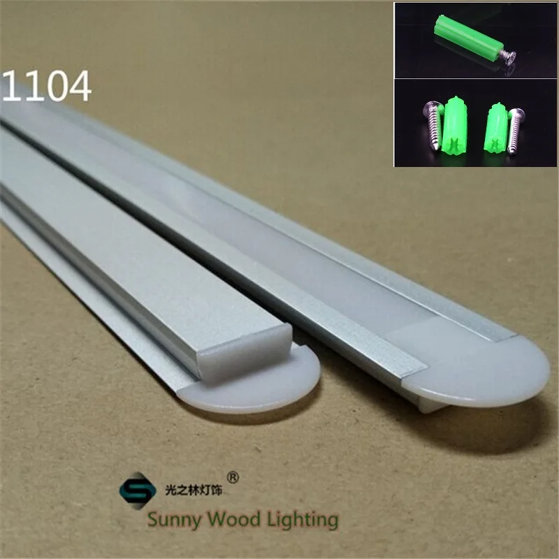 10 шт./лот 80 дюймов 2 м led алюминиевый профиль для 11 мм печатной платы бар свет hosing