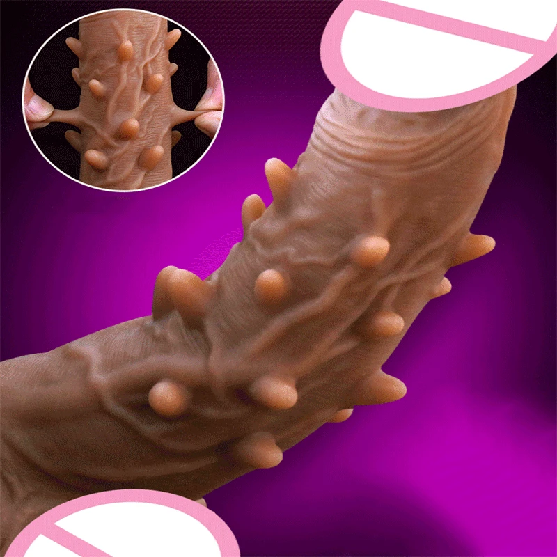 Super Soft Dildo Suction Cup With Hangnail Realistic Jelly Dildo Artificial Penis Big Dildo For Women Sex Products Huge Dick
