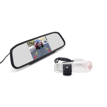 

4.3" Car Mirror Monitor + Car Rear View Camera for KIA Rio K2 UB Pride Sedan 2007 2008 2009 2010 2011 2012 2013 2014 2015 2016