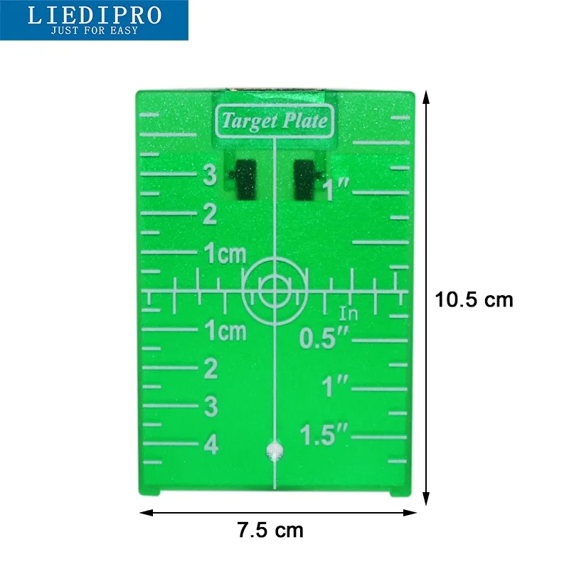 Нет заусенцев удобный Магнитный лазер целевой платы или пластины для красных лазерных линий или зеленых лазерных линий