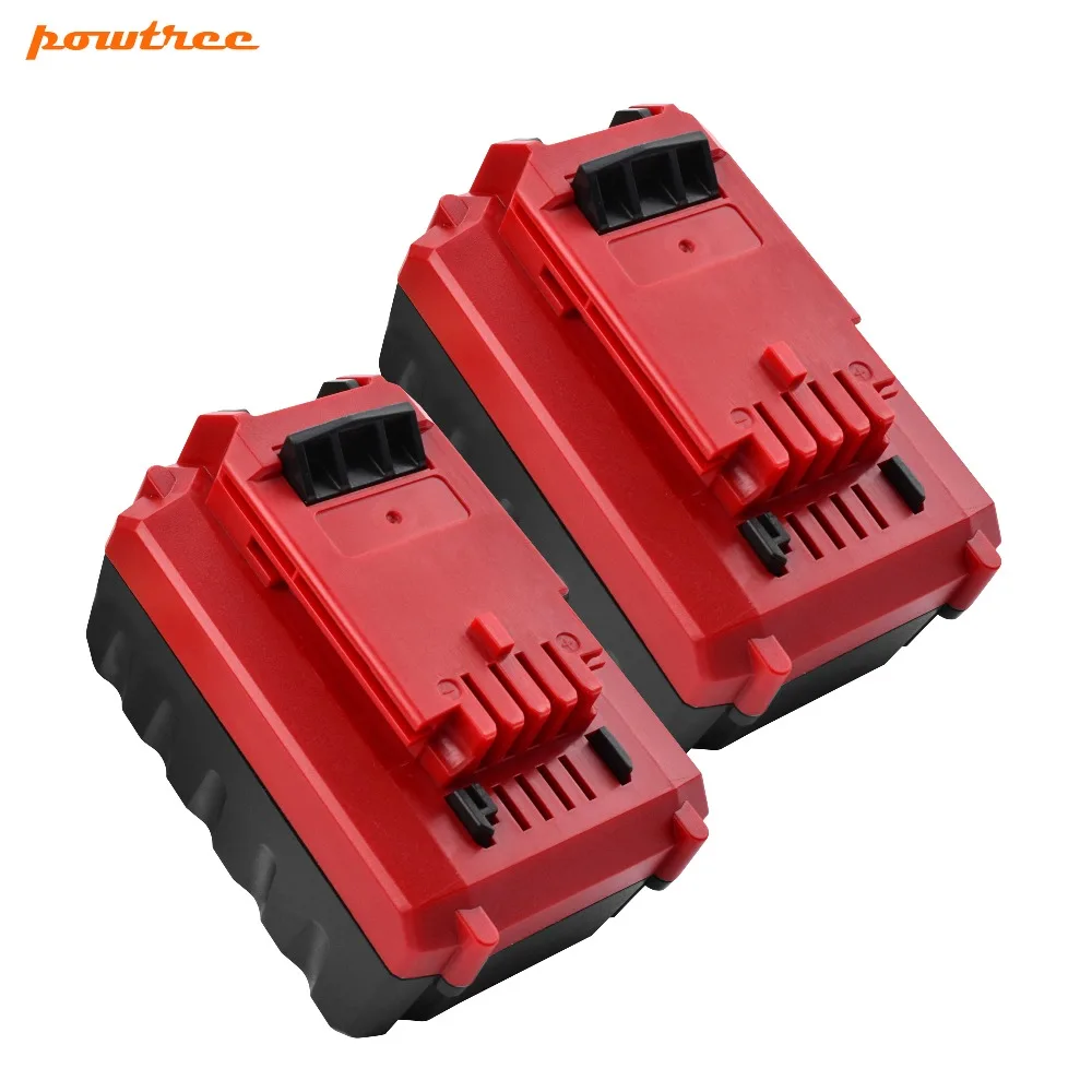 

2PACKS 20V 5000mAh Li-ion PCC685 Rechargeable Battery For Porter-Cable PCC685L PCC680L PCC682L PCC681L PCC600 80Wh L10