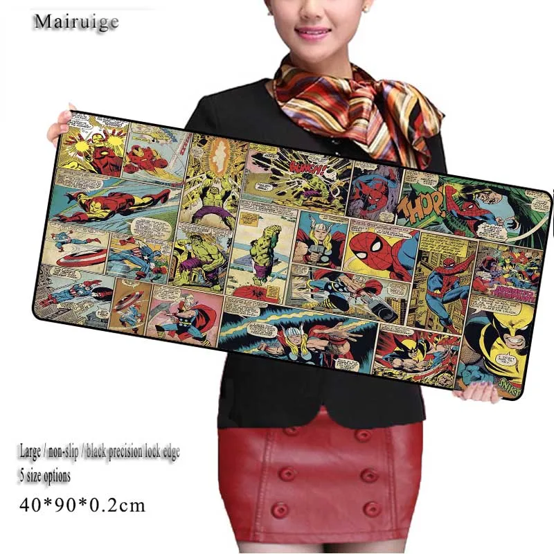  Mairuige Shop Movie Large Size XL 9000*400*3mm Keyboard Mat Desk Mat Computer Game Tablet Game Gami