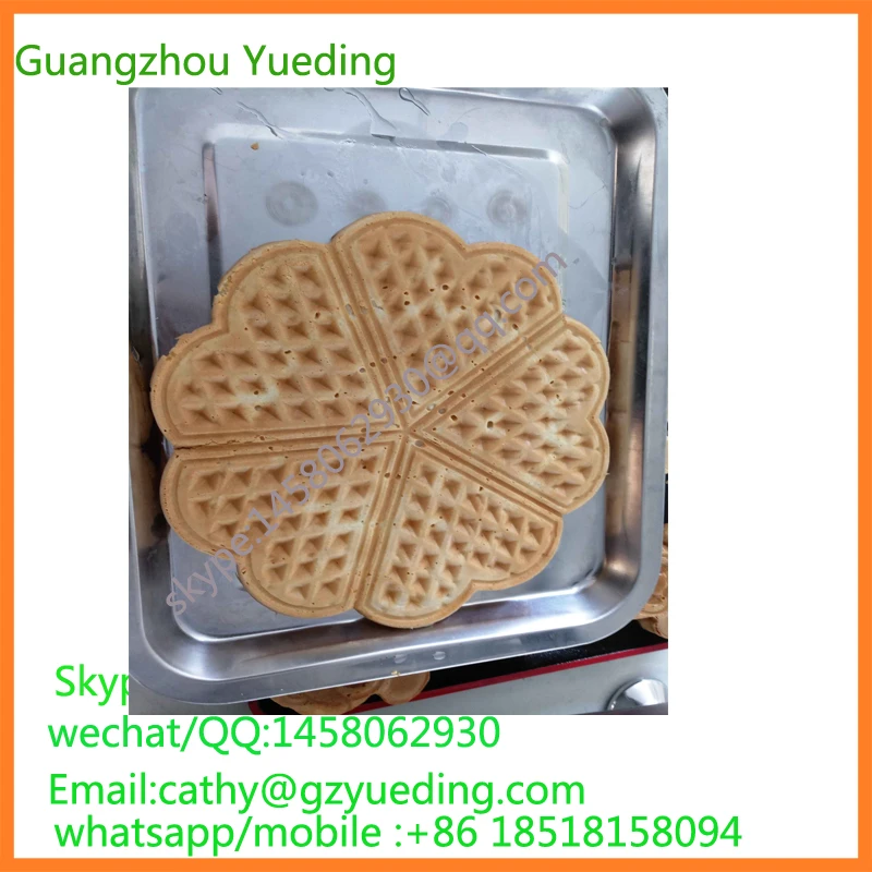 heart shape waffle making machine