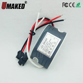 

3W 5W led lamp tranformer, 300Ma constant current driver, AC85-265V LED power supply for downlight, ceiling light etc