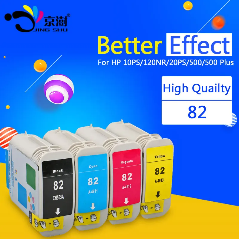 

compatible ink cartridge 82 CH565A C4911A C4912A C4913A for HP DesignJet 10ps 120nr 20ps 500 500ps 50ps 510 800 800ps 815 820