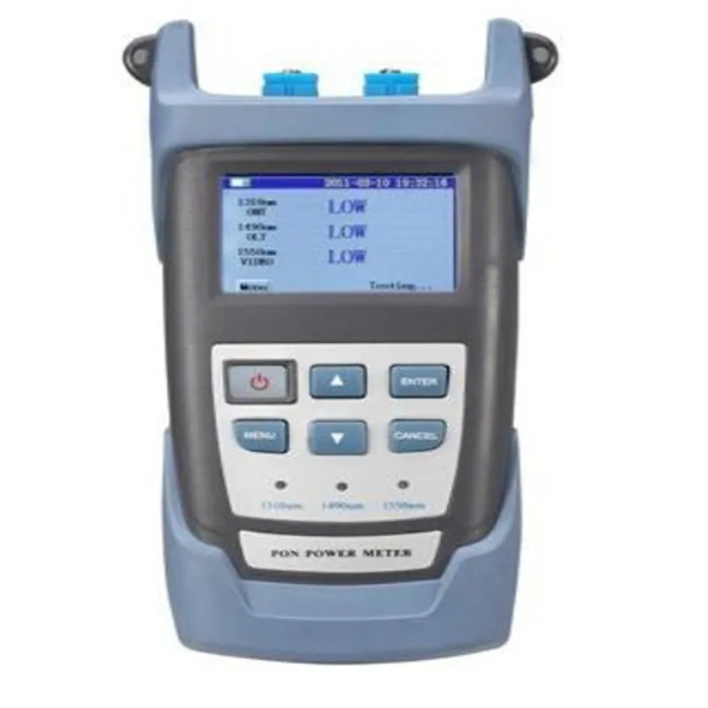 

RY3201 high precision PON optical power meter universal joint of LCD display PON FTTH handheld optical power meter