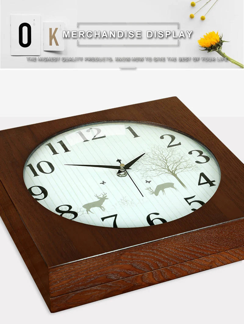 Wall Clock Digital Clock Wall Clocks Wall Home Decor Home Clock Big Wall Clock Wooden Wall Clock 3d Clock Vintage Wall Clock Wall Clock (9)