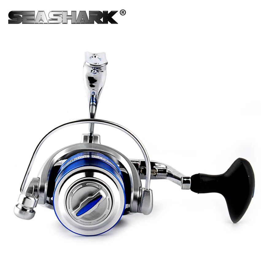 

SEASHARK Metal 14BB Spinning Fishing Reel 1000-7000 Series Gapless Metal Head Spinning Wheel