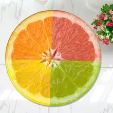 Модный фруктовый ковер для комнаты, ворсистый мягкий коврик для спальни, Прямоугольный Коврик для пола, нескользящий коврик, Прямая поставка, w16 30