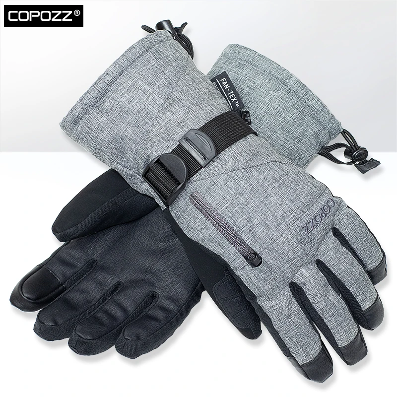 Перчатки для сноуборда COPOZZ перчатки катания на лыжах с сенсорным экраном и