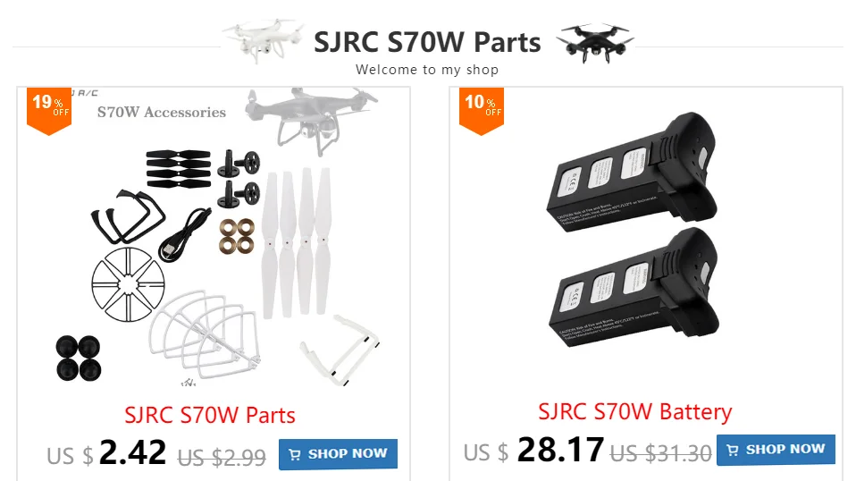 SJRC S70W Радиоуправляемый Дрон 1080 P 720 P WiFi FPV двойной gps модуль высота удерживайте за мной Безголовый режим