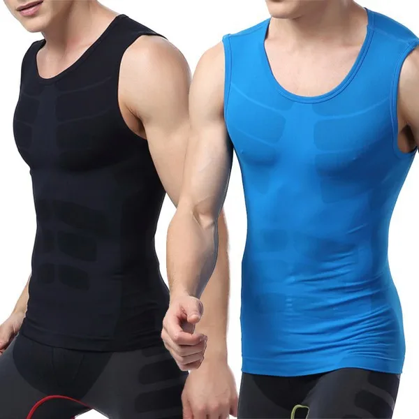 mens Skin compression shirts base layer sleeveless