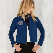Embroidery women jacket autumn and winter 2016 new denim jackets female short outwear wild ZJ1105