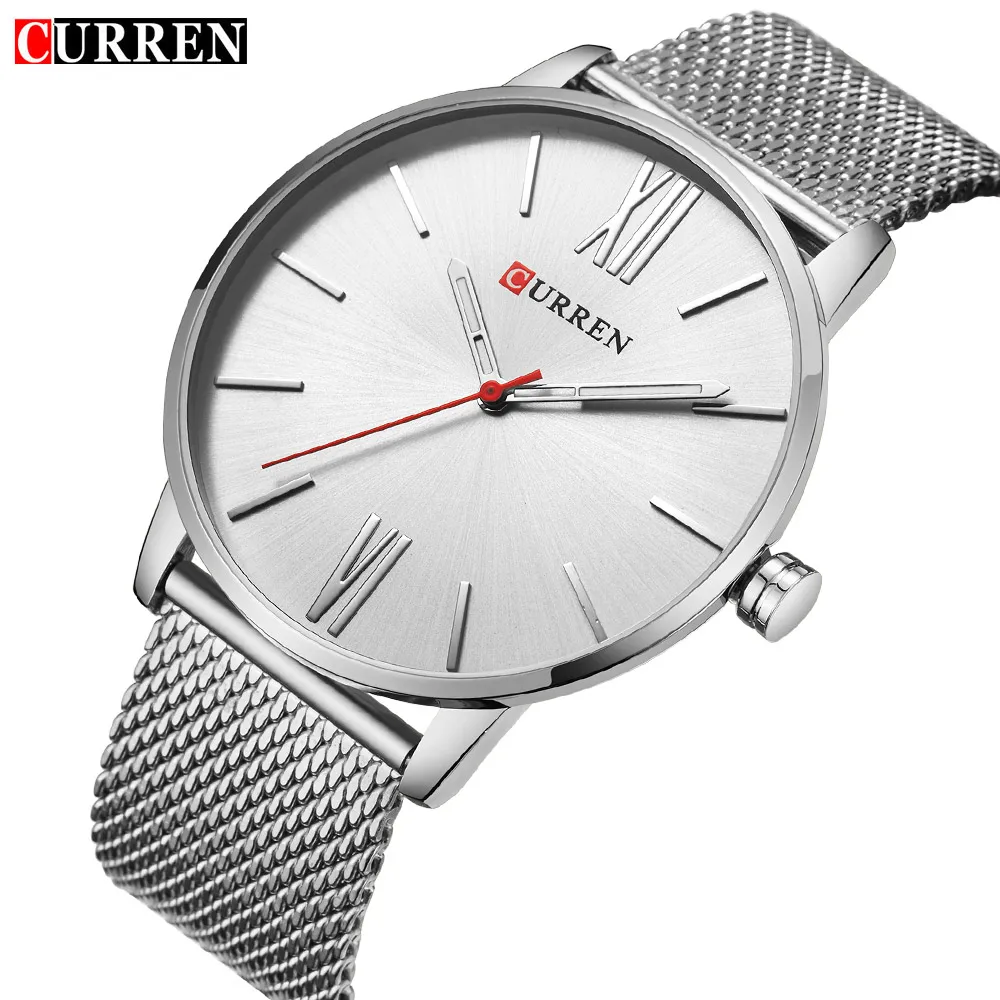 CURREN Retro Design Popular Watches Analog Military Sports Watch Quartz Male Wristwatches Relogio Masculino Montre Homme afbeelding