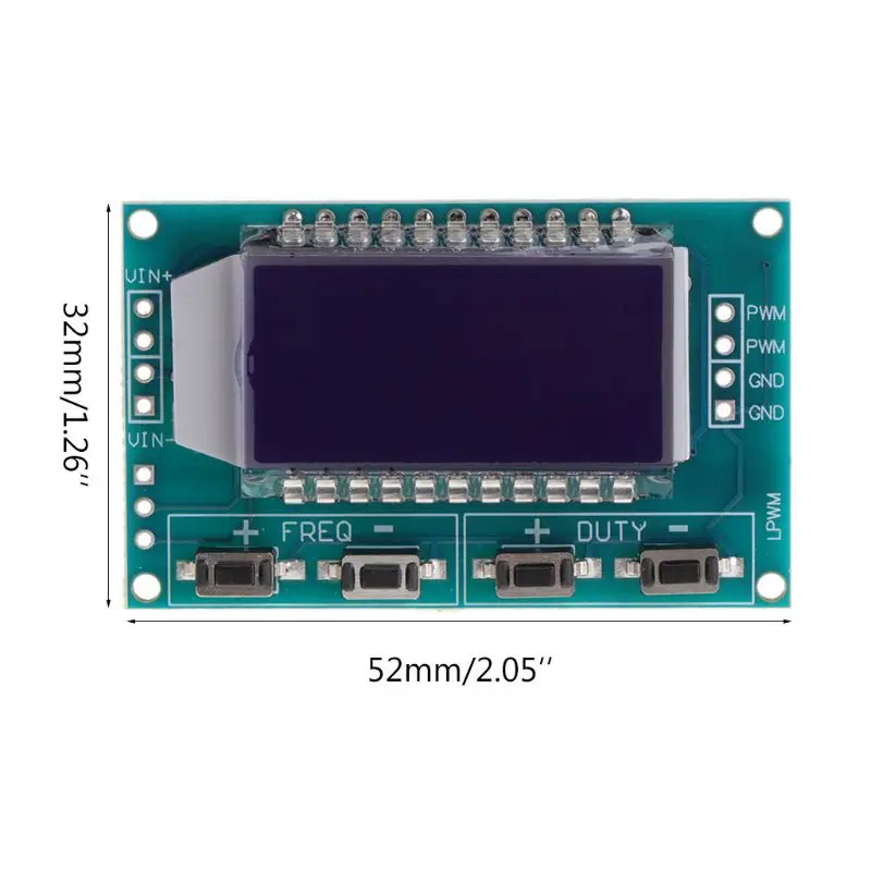 OOTDTY PWM импульсная Частота Рабочий цикл регулируемый модуль генератор сигналов ЖК