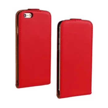 

Luxury Genuine Leather Flip Cellphone Case Stand Up and Down Cover Case For iPhone 6/6S 4.7 inch Free Shipment