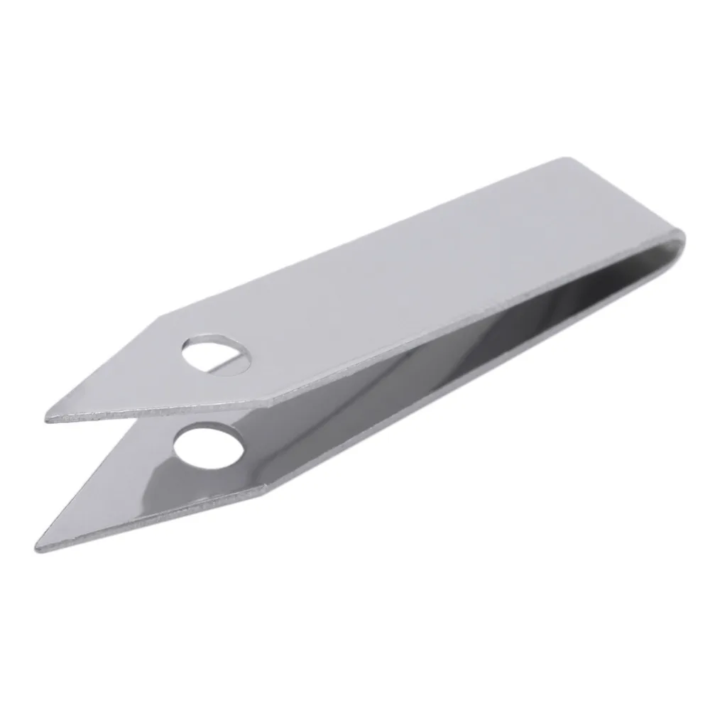 1x EDC Gear Stainless Tweezers Tick Gripper Survival Pocket Kit Keychain RD