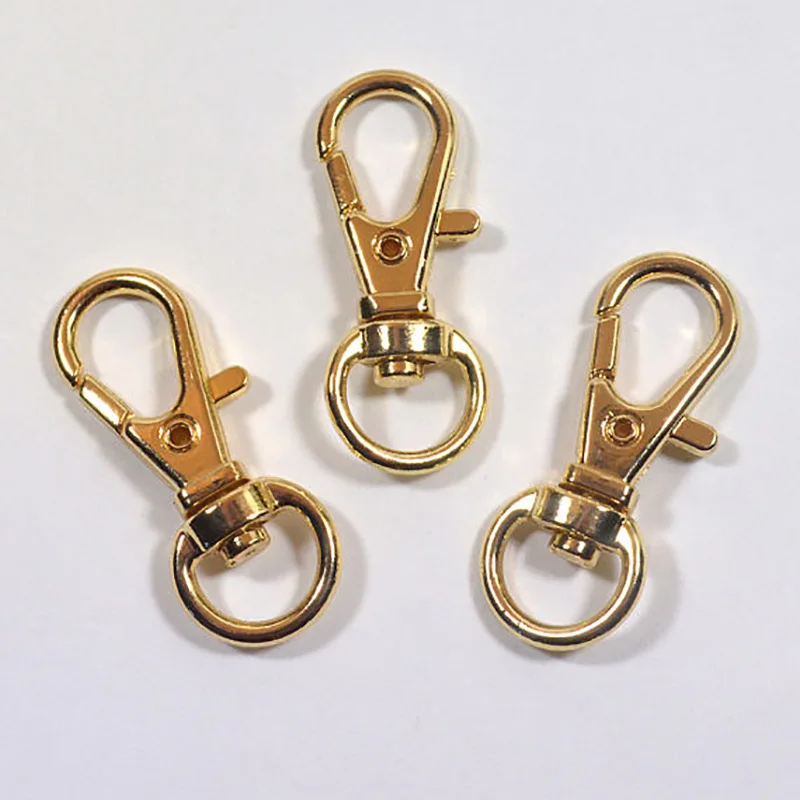 32mm Swivel Lobster Clasps 100pcs Per Lot Choose Your Coloursin Bag