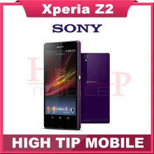 Original Sony Xperia Z2 Mobile Phone 5.2″ Quad Core Smartphone 3GB RAM 20.7MP NFC LTE Waterproof Cell Phones Refurbished Phone