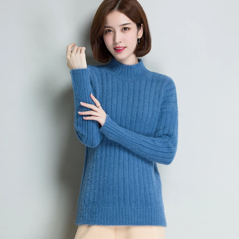 2018 new autumn winter long sleeve loose pullover female