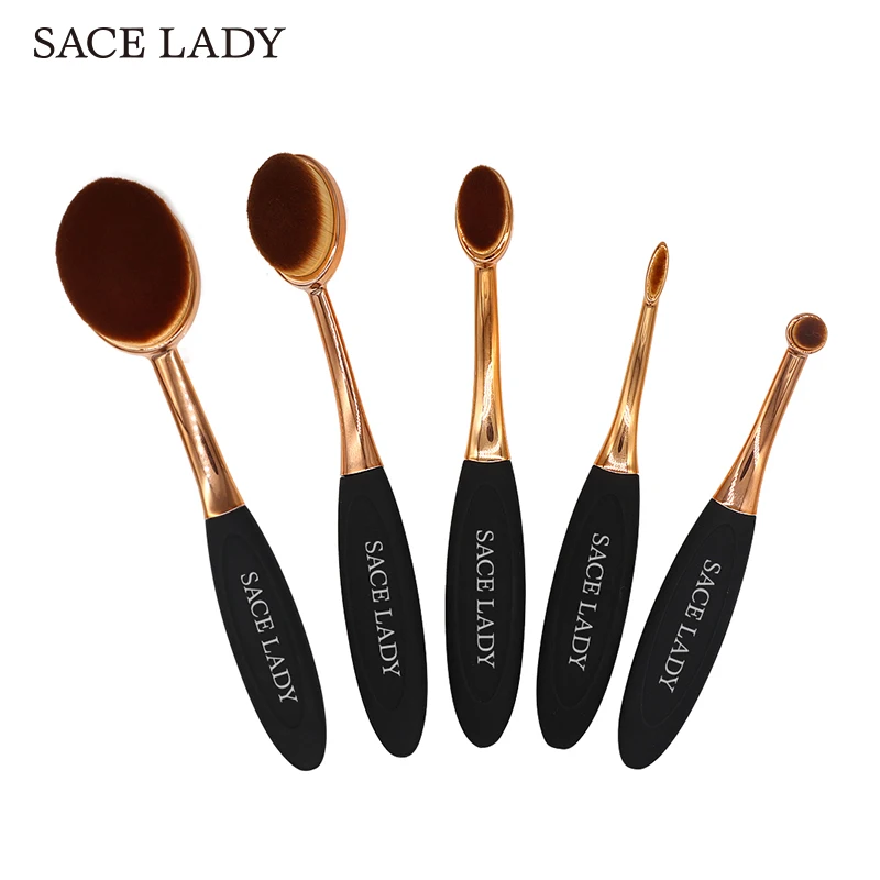 

SACE LADY Soft Makeup Brushes Set Beauty Make Up Tool Kit For Foundation Eye Shadow Concealer Cosmetic Natural Synthetic Hair