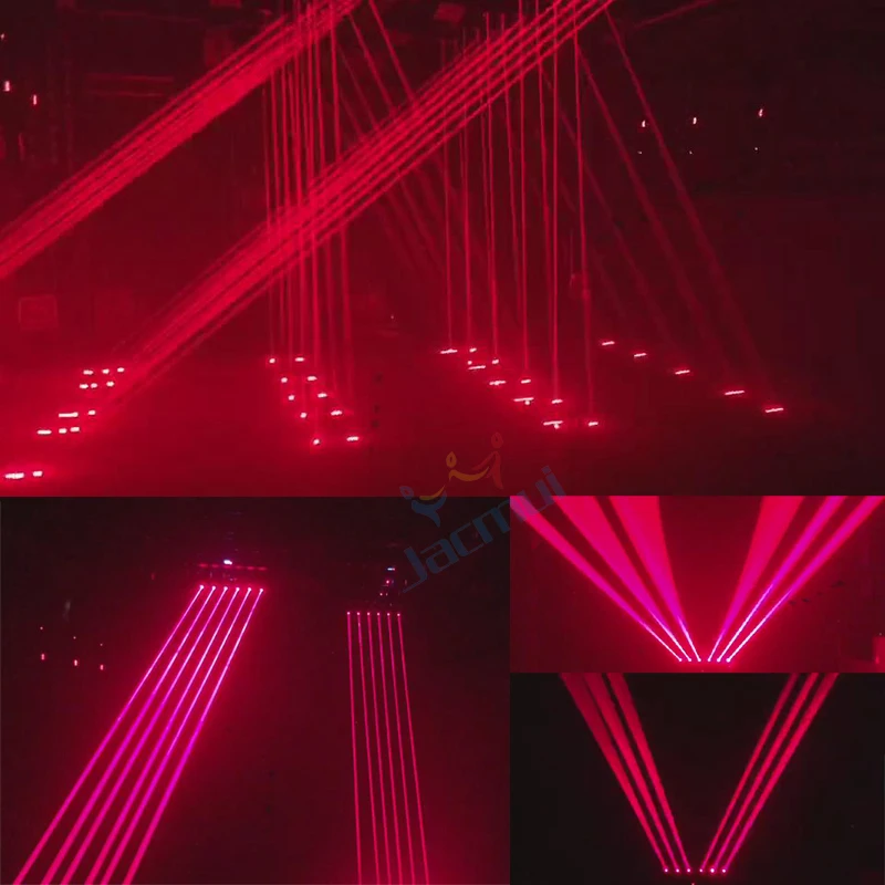 9 головок RGB китайские поставщики движущиеся головные фонари мини-сеть занавес лазерные огни