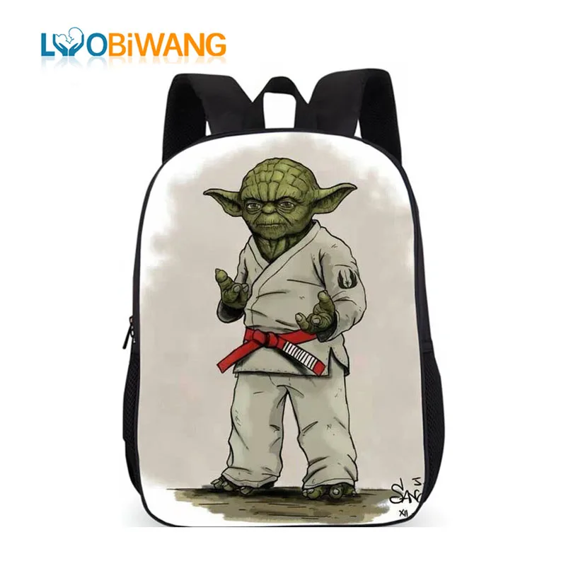 Us 16 22 40 Off Luobi Brazilian Jiu Jitsu Boy Backpack For School 3d Cartoon Judo Karate Schoolbag Ager Boys And S Book Bags In