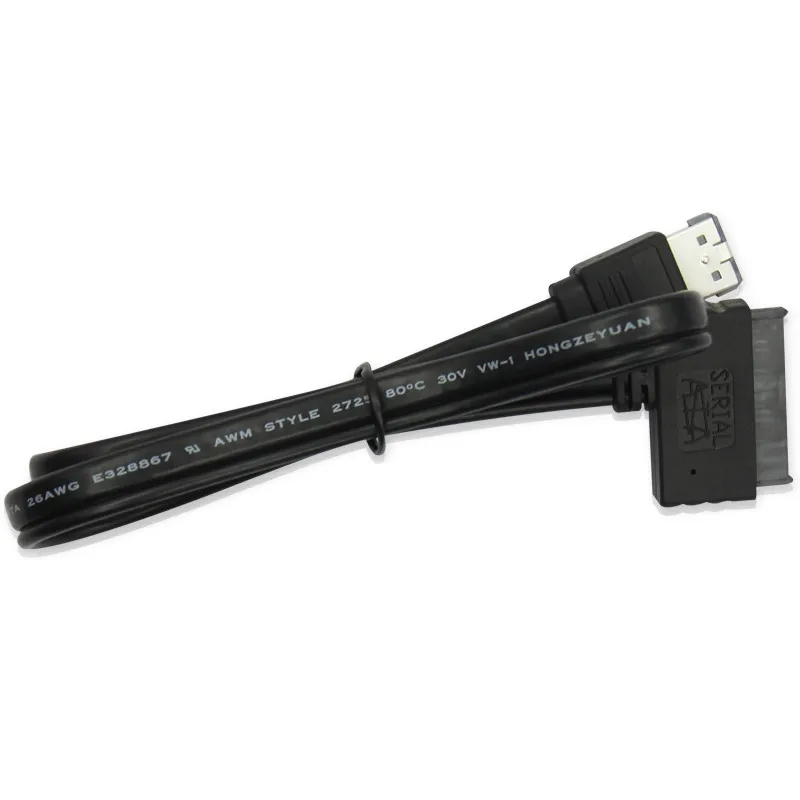 power esata to 1.8 inch 16pin sata ssd adapter cable 1