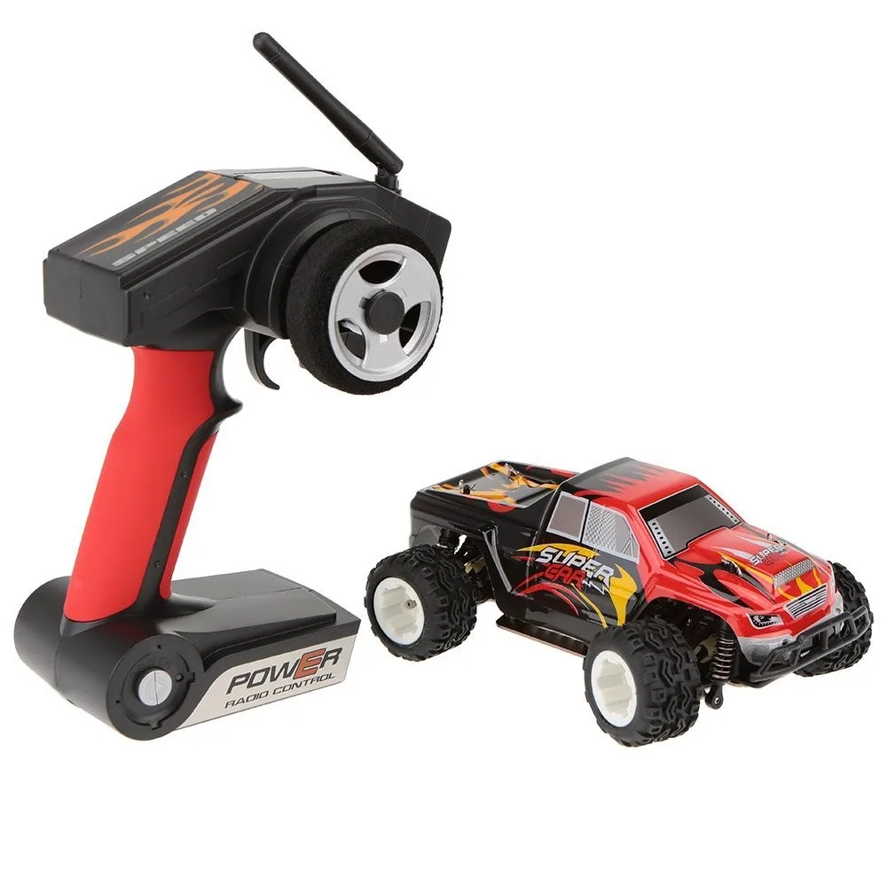 WLtoys A212 1/24 2,4G электрический шлифовальный станок для матовый 4WD дистанционное управление внедорожник Monster RTR