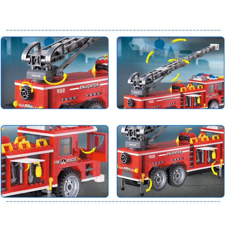 Enlighten Building Blocks Compatible with Lego E908 605P Models Building Kits Blocks Toys Hobby Hobbies For Chlidren Enlighten Building Blocks Compatible with Lego E908 605P Models Building Kits Blocks Toys Hobby Hobbies For Chlidren