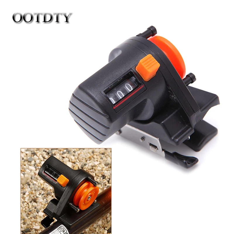 

OOTDTY 1pc 0-999M Portable Fishing Finder Line Length Depth Gauge Counter Tackle Tool Fishing tool dorp shipping
