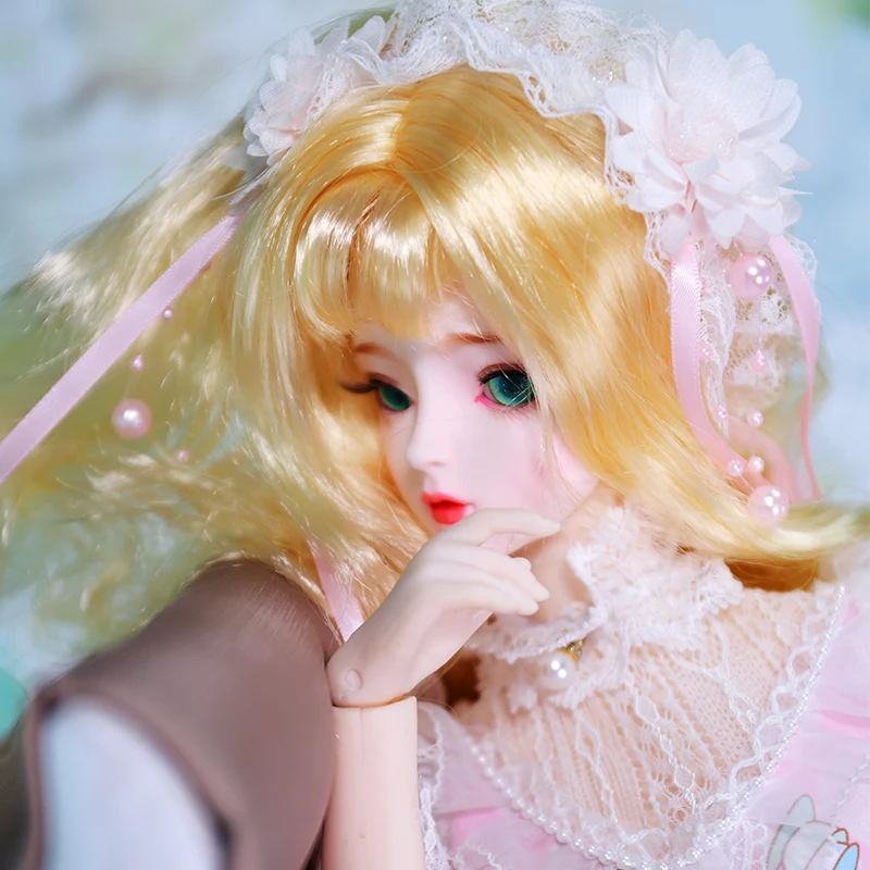 DBS 1/3 bjd парик для кукол волосы 60 см голова куклы окружность 21 только без