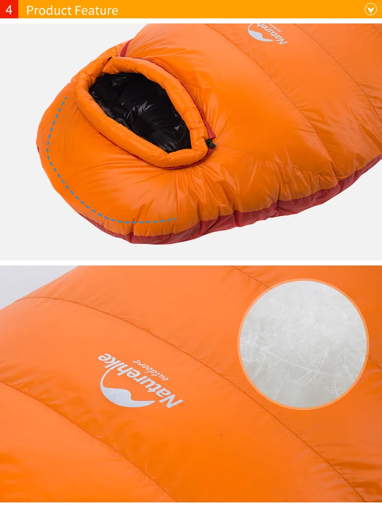 Saco de Dormir Múmia ao ar Naturehike Livre Super Leve Inverno Nh15d800 k 8 High Quality Esporte e Lazer