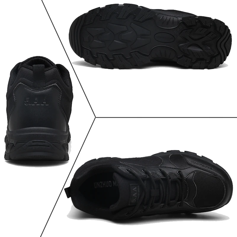 Tanie Piesze wycieczki buty męskie wojskowe taktyczne Camping buty sportowe na świeżym powietrzu buty trekkingowe wspinaczka buty dla człowieka buty trekingowe rozmiar 39 47