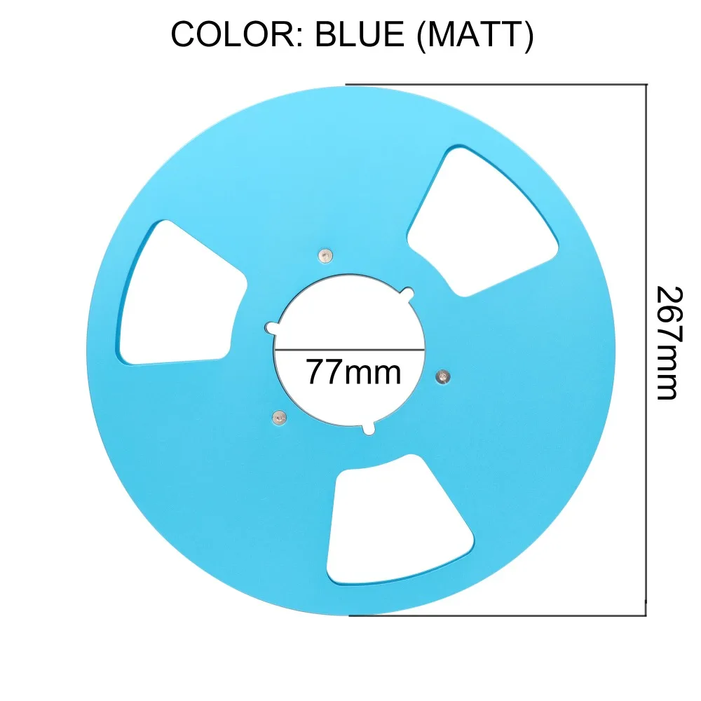 1" алюминиевая пустая лента катушка для катушки мастер рекордер для Hifi аудио STUDER TELEFUNKUN REVOX NAGRA 1 шт
