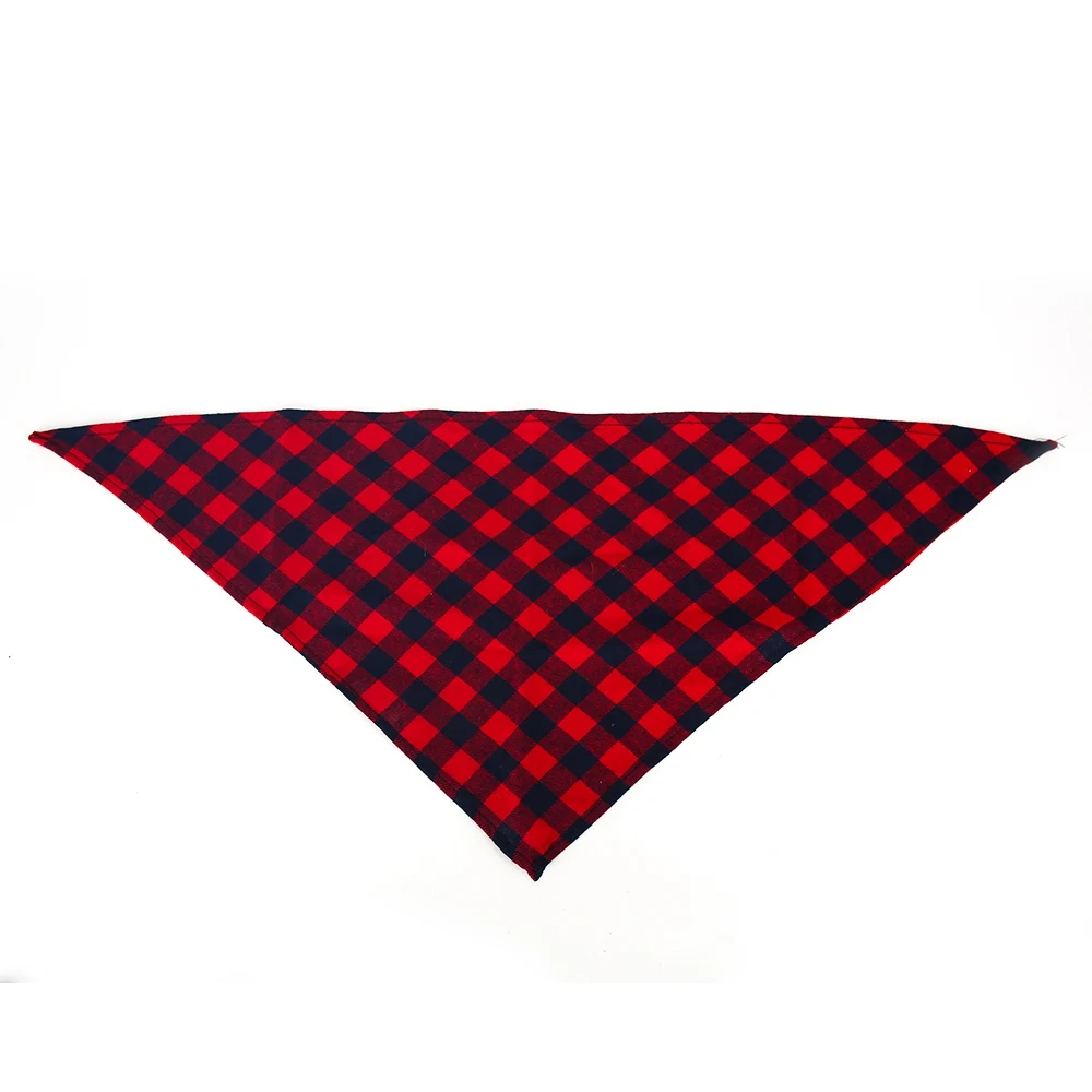 Pet Products Dog Collar Leash Harness For Small Dogs Cat Plaid Dog-Collar Bandana Puppy Cat Supplies Accessories Chihuahua PQ003 (4)