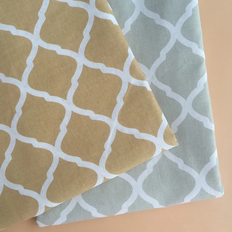 Чехол для стола из хлопка и льна с геометрическим рисунком 50x150 см|cotton linen fabric|linen