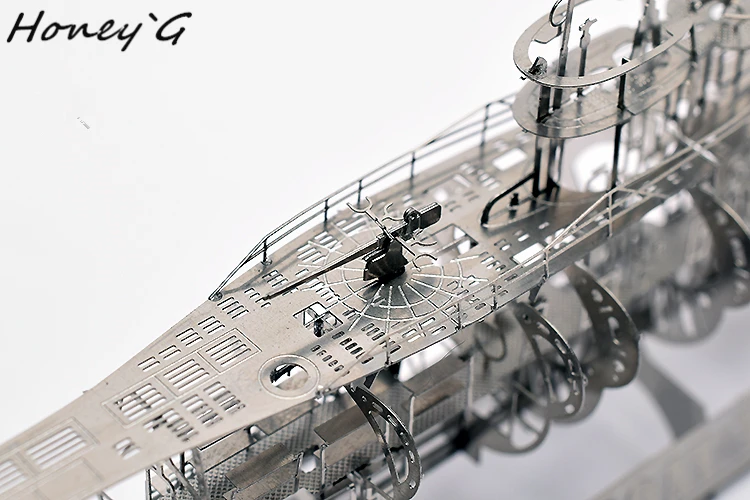 Модель металлического каркаса JasmineModel 1/350 в немецком масштабе модель VIIC 3D сборная