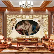 3D настенные фрески обои на заказ картина росписи европейском стиле границы рисунка европейских и американских герои фон стены комнаты