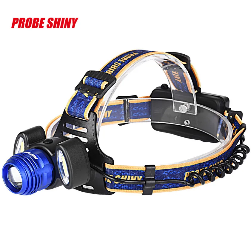 High Quality 15000Lm 3x XML T6 LED Headlamp Rechargeable Headlight