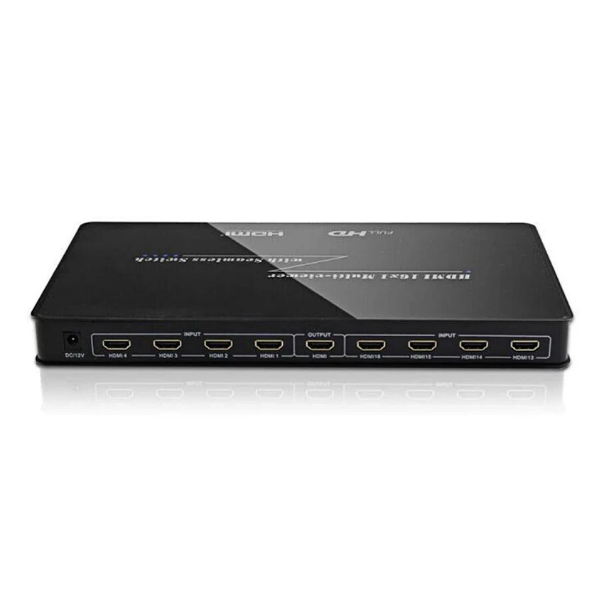 

16X1 HDMI Multi-viewer Real Time Multiviewer 16 in 1 out　with HDMI seamless Switcher function Support 1080P