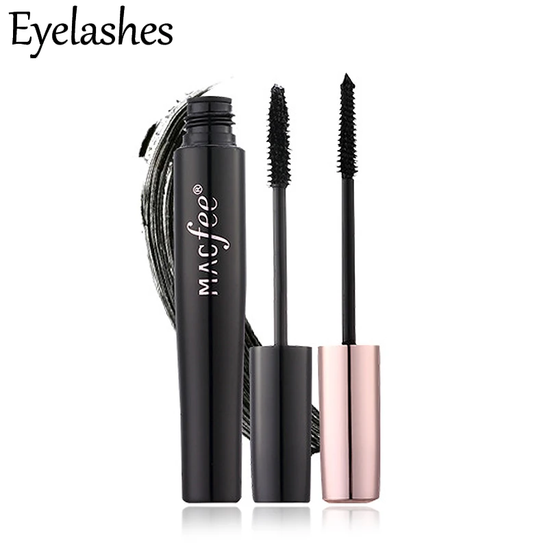 1PCS Black Lengthening 3d Fiber Lashes Mascaras Waterproof Natural Thick Curling Eyelash Brand
