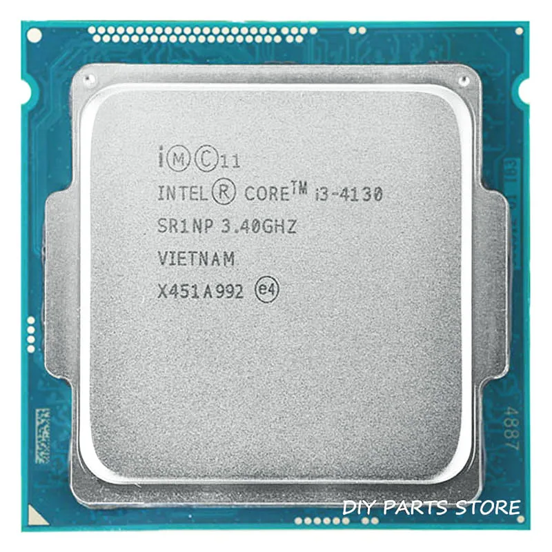 Intel core i3-4130 i3 4130 LGA 1150 3,40 ГГц двухъядерный 3,4 МГц ram DDR3-1333, DDR3-1600 GPU HD4400