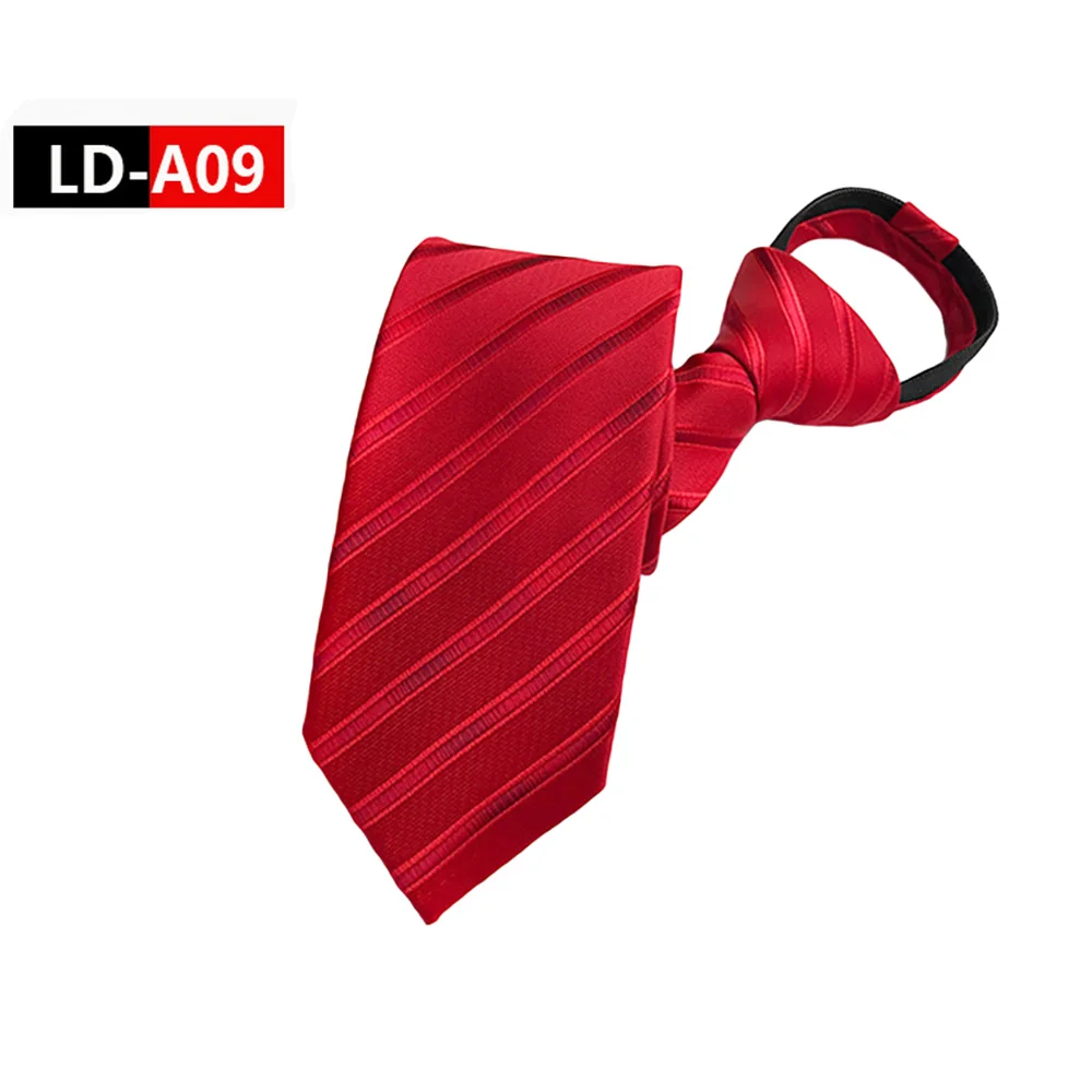 Для мужчин Бизнес полосатый широкий молния галстук Свадебная вечеринка Высокое качество предварительно связали галстук BWTHZ0313