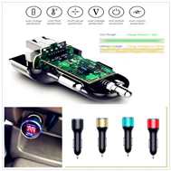 

Car Dual USB Charger 12-24V Cigarette Lighter Power Adapter for Ford Shelby SYNus King GTX1 Freestyle Fairlane Equator BA