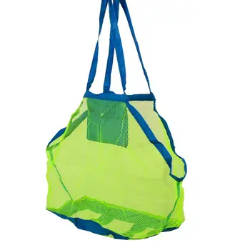 

Sand Away Mesh Beach Bag Pouch Box Portable Carrying Toys XL Size Multi Color