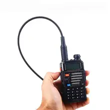 600 шт. NA-771 SMA-F гибкий двухдиапазонная антенна 144/430 MHz Baofeng UV-5R UV-5RA UV-B5 UV-82 BF-888S для Kenwood иди и болтай Walkie Talkie