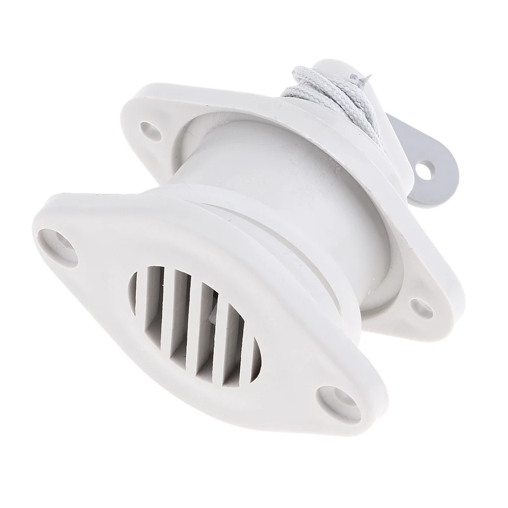 Durable PVC Scupper Drain Valve Cap Plug Boat Yacht Accessories 36mm for Marien Kayak Inflatable Dinghy Fishing Boat Black/Gray