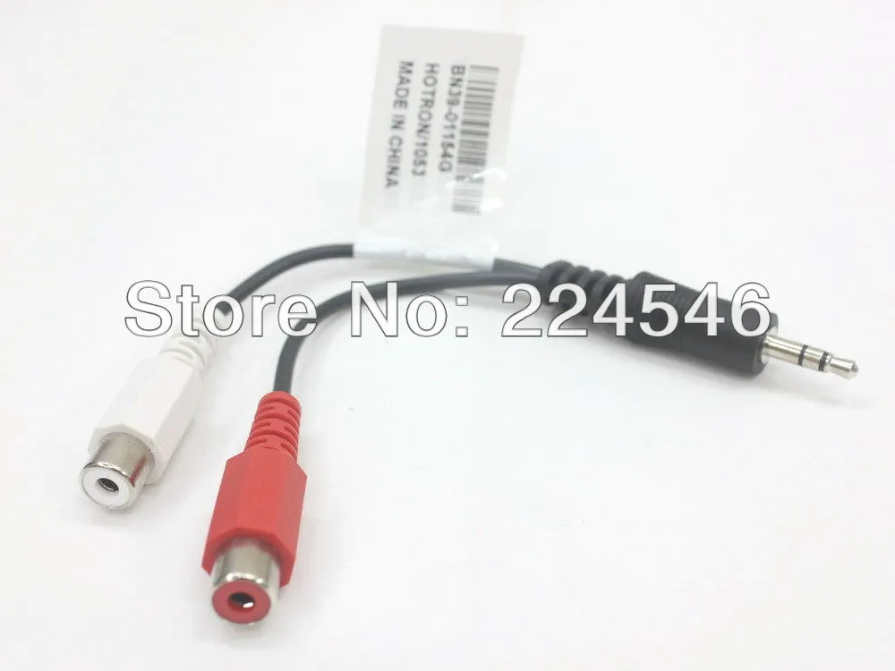 

ORIGINAL/Genuine BN39-01154G Adapter RCA audio Jack 3.5mm for Samsung LED TV`S